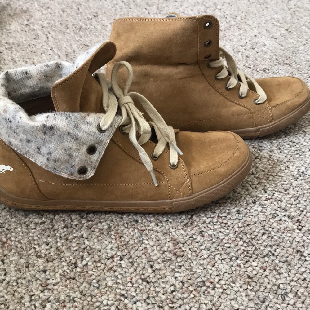 Rocketdog tan boots 8.5
